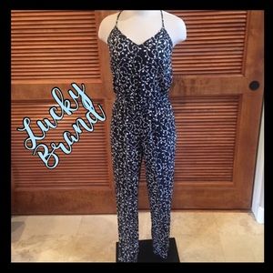 🔥🔥Lucky Brand black & white jumpsuit